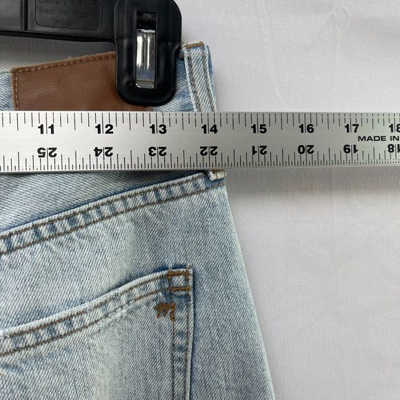 Madewell The Perfect Vintage High Waist Rise 100% Cotton Stone Washed Jeans 27 - Picture 11 of 11